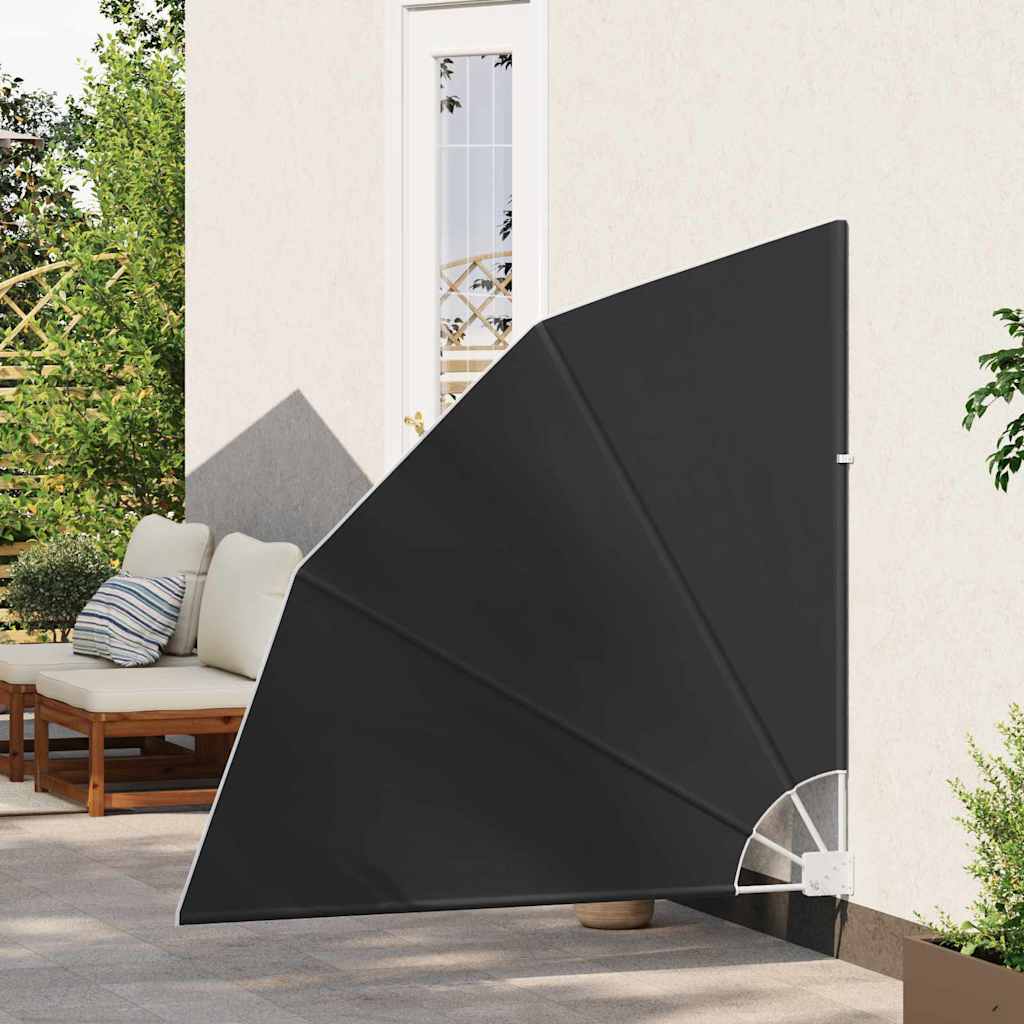 Balcony Privacy Screen Anthracite 140 x 140 cm Fabric