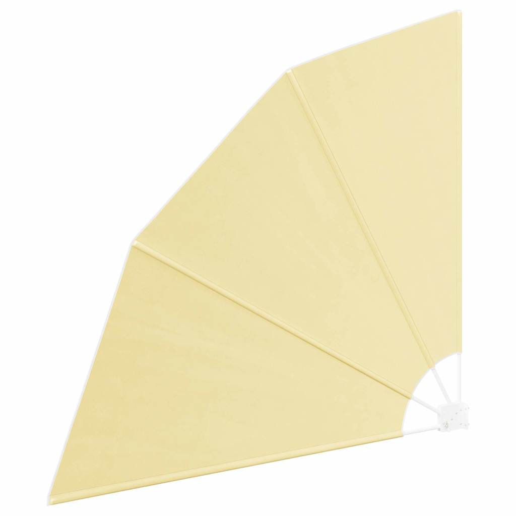 Balcony Privacy Screen Sand 140 x 140 cm Fabric