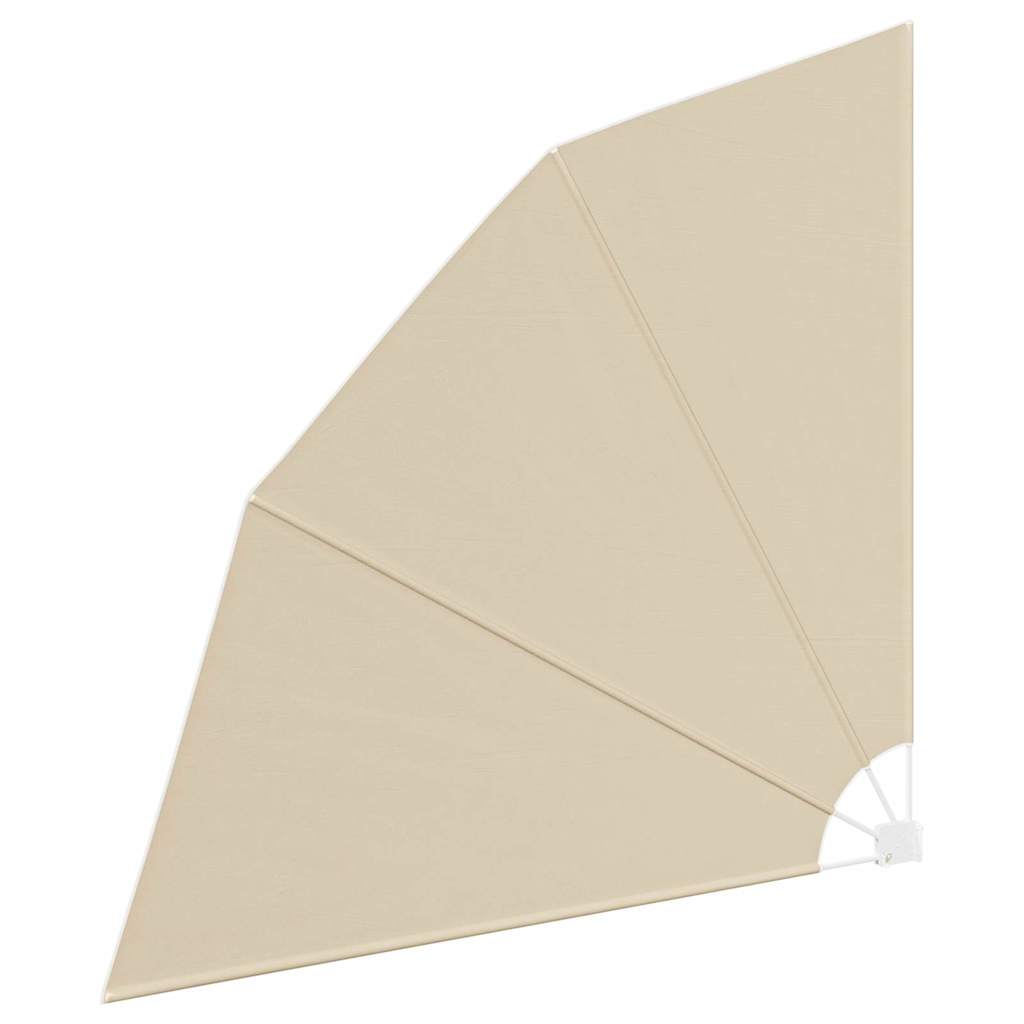 Balcony Privacy Screen Beige 210 x 210 cm Fabric