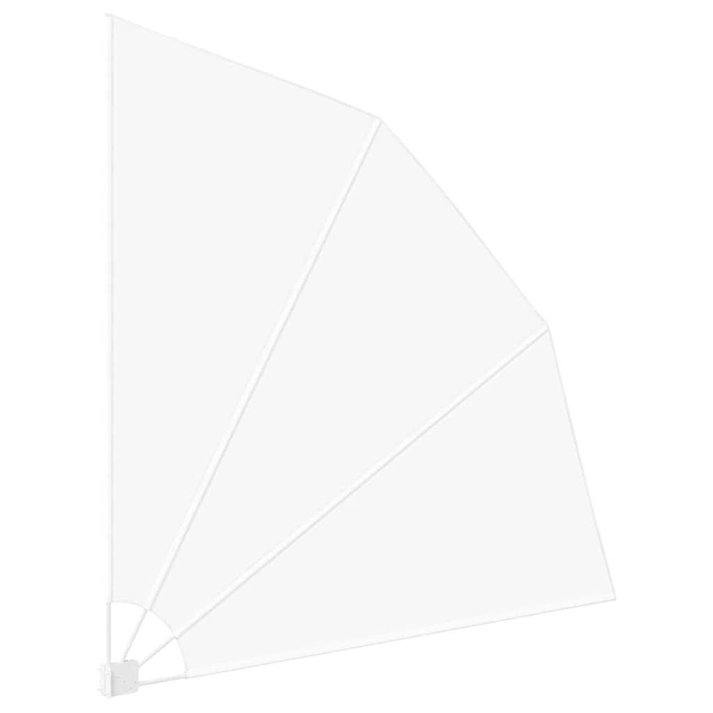 Balcony Privacy Screen White 210 x 210 cm Fabric