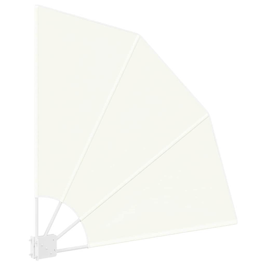 Balcony Privacy Screen Cream 115 x 115 cm Fabric