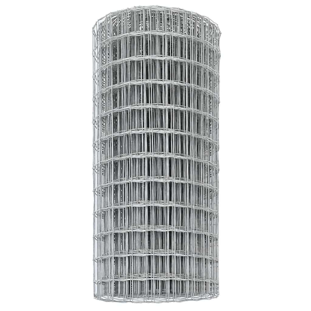 Euro Fence Silver 0.6 x 10 m Hot dip galvanized iron