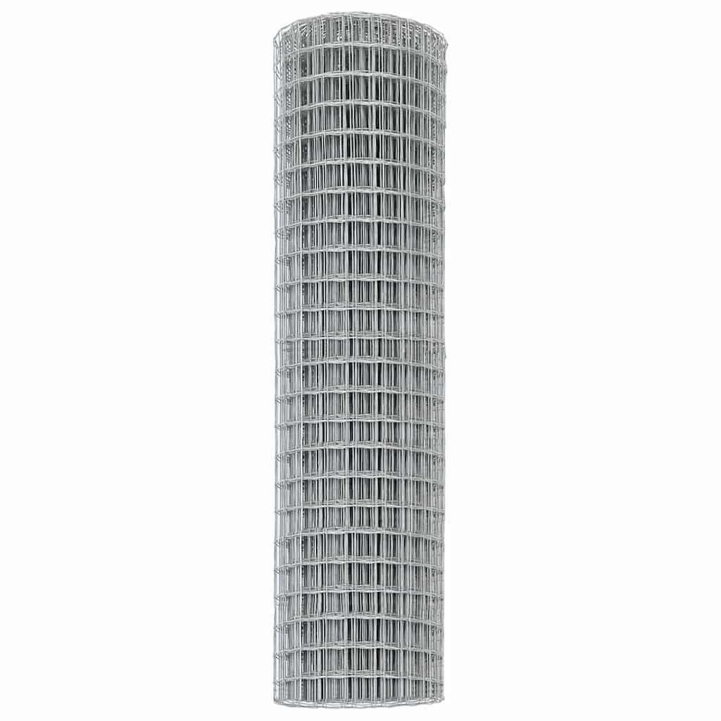 Euro Fence Silver 1 x 10 m Hot dip galvanized iron