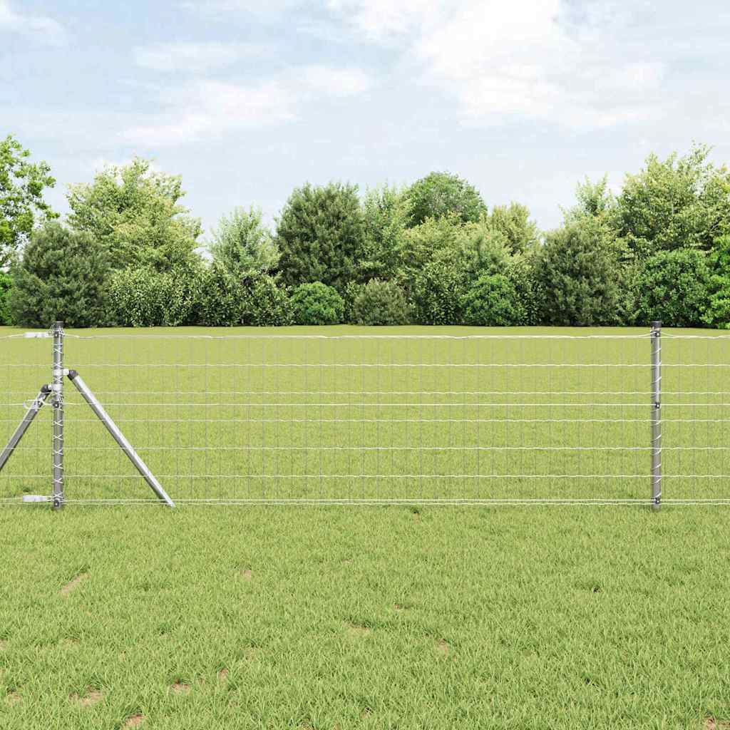 Euro Fence Silver 0.8 x 10 m Hot dip galvanized iron
