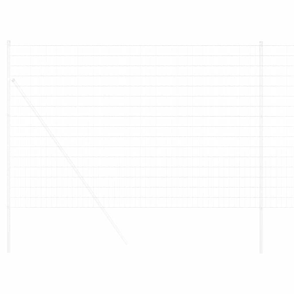 Euro Fence Silver 1.5 x 10 m Hot dip galvanized iron