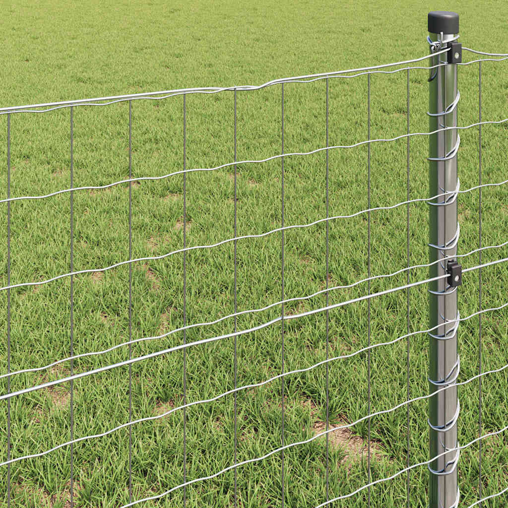 Euro Fence Silver 1 x 25 m Hot dip galvanized iron