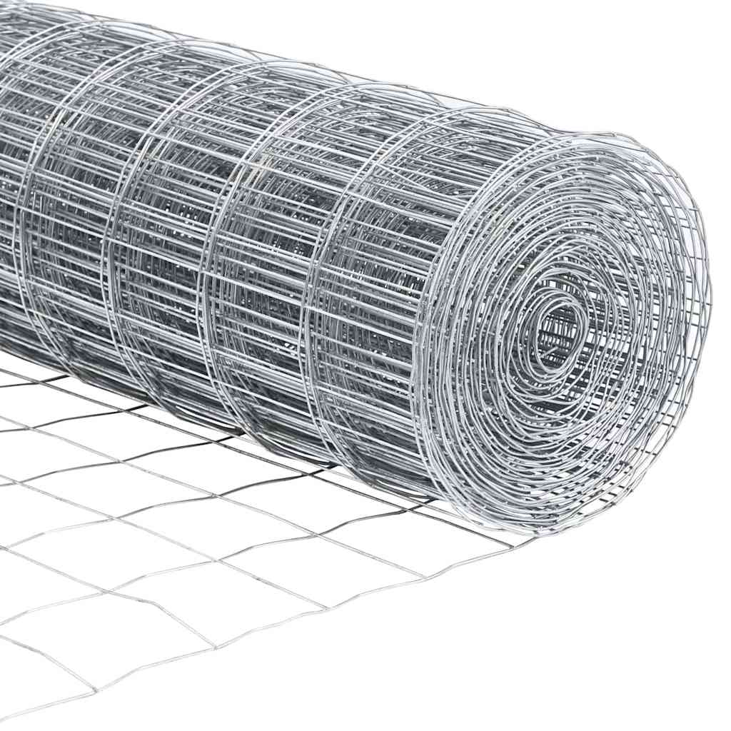Euro Fence Silver 1.2 x 25 m Hot dip galvanized iron