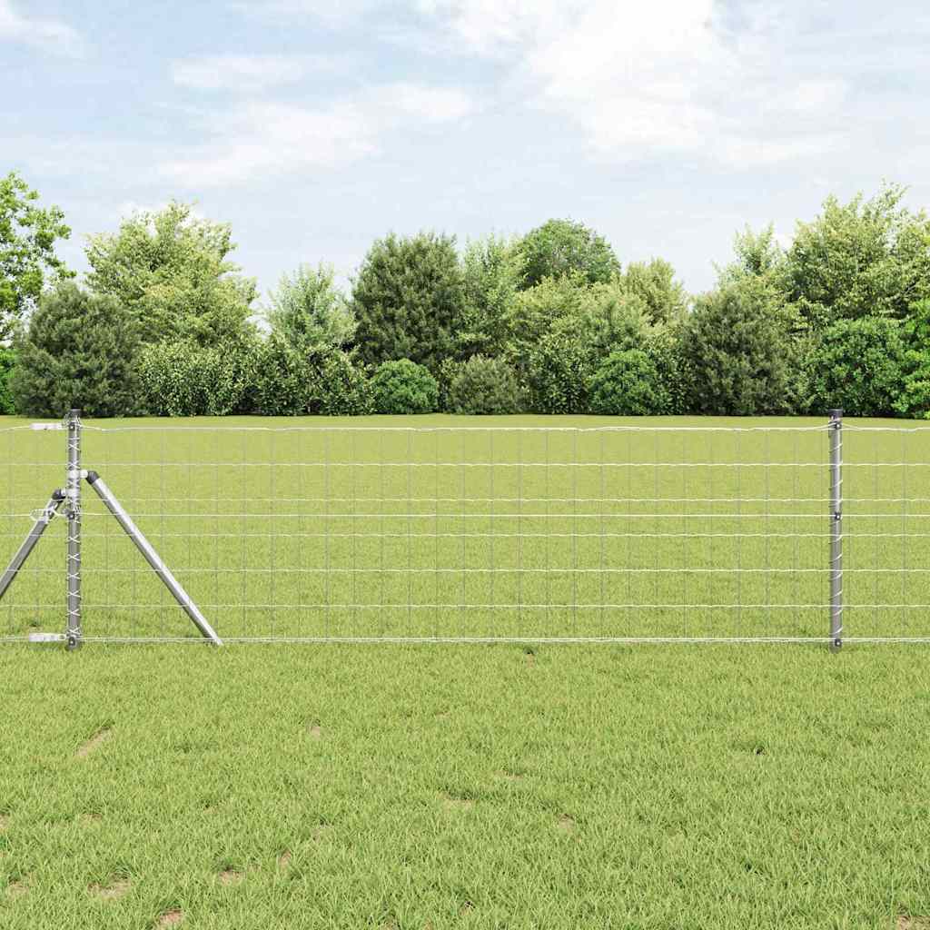 Euro Fence Silver 1.2 x 25 m Hot dip galvanized iron