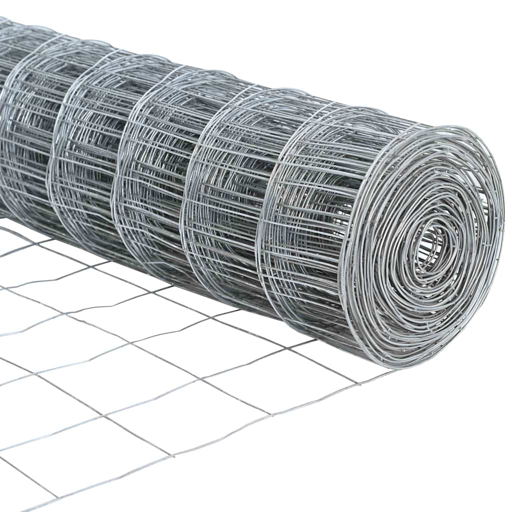 Euro Fence Silver 1.2 x 25 m Hot dip galvanized iron