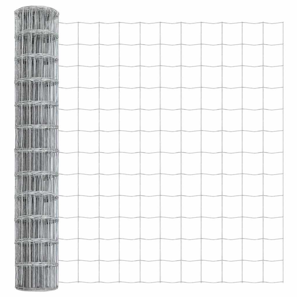 Euro Fence Silver 1.2 x 25 m Hot dip galvanized iron