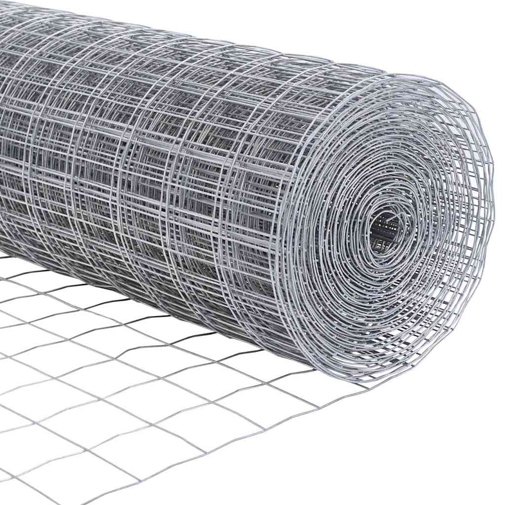 Euro Fence Silver 0.4 x 10 m Hot dip galvanized iron