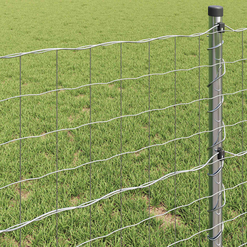 Euro Fence Silver 0.6 x 10 m Hot dip galvanized iron