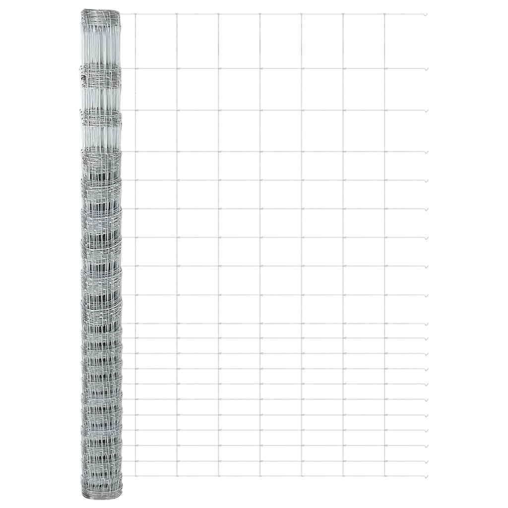 Field Fence Grey 1.6 x 10 m Steel