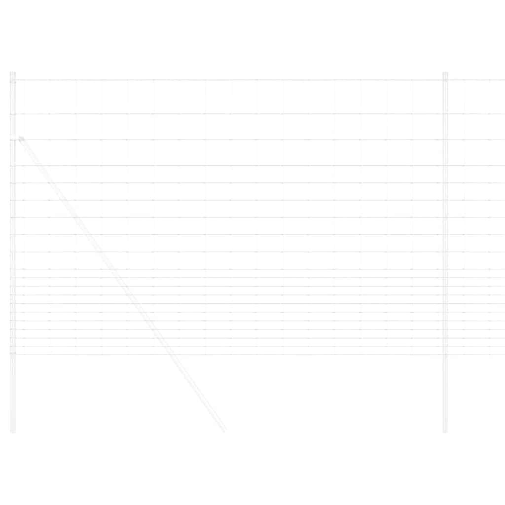 Field Fence Grey 1.6 x 10 m Steel