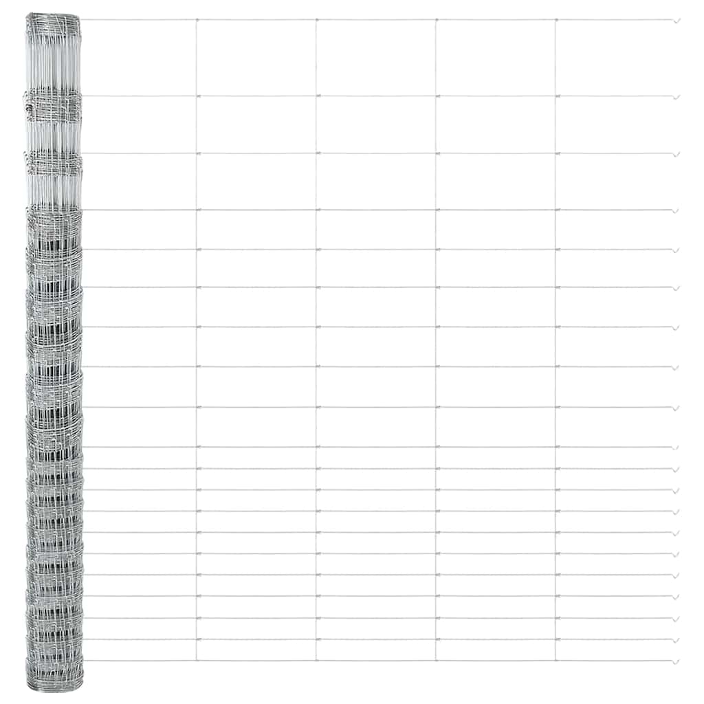 Field Fence Grey 1.6 x 10 m Steel