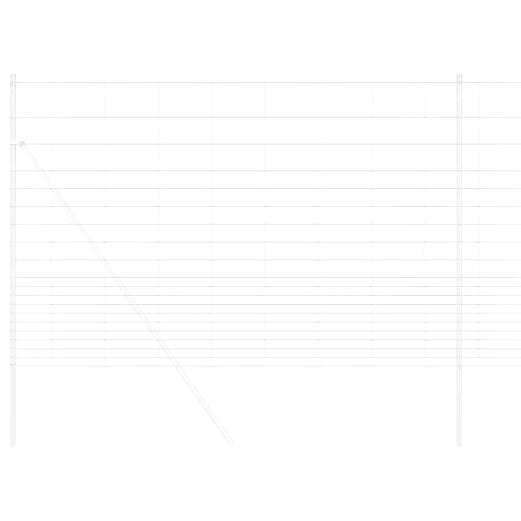 Field Fence Grey 1.6 x 10 m Steel
