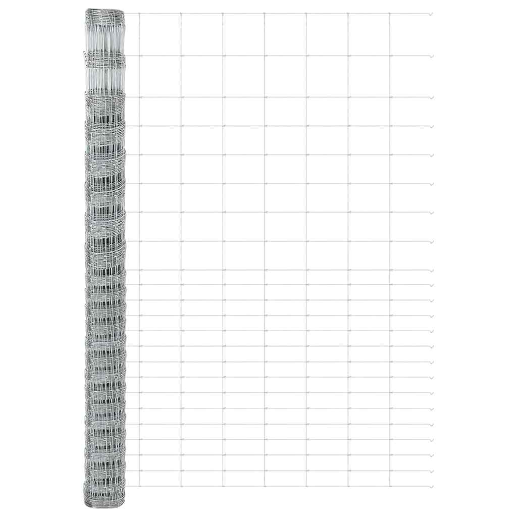 Field Fence Grey 1.6 x 10 m Steel