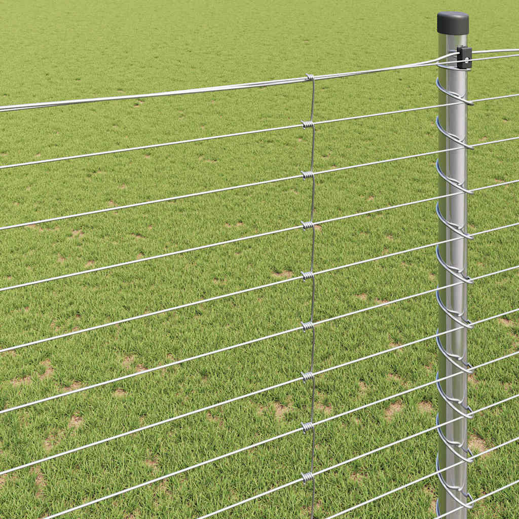 Field Fence Grey 1.6 x 10 m Steel