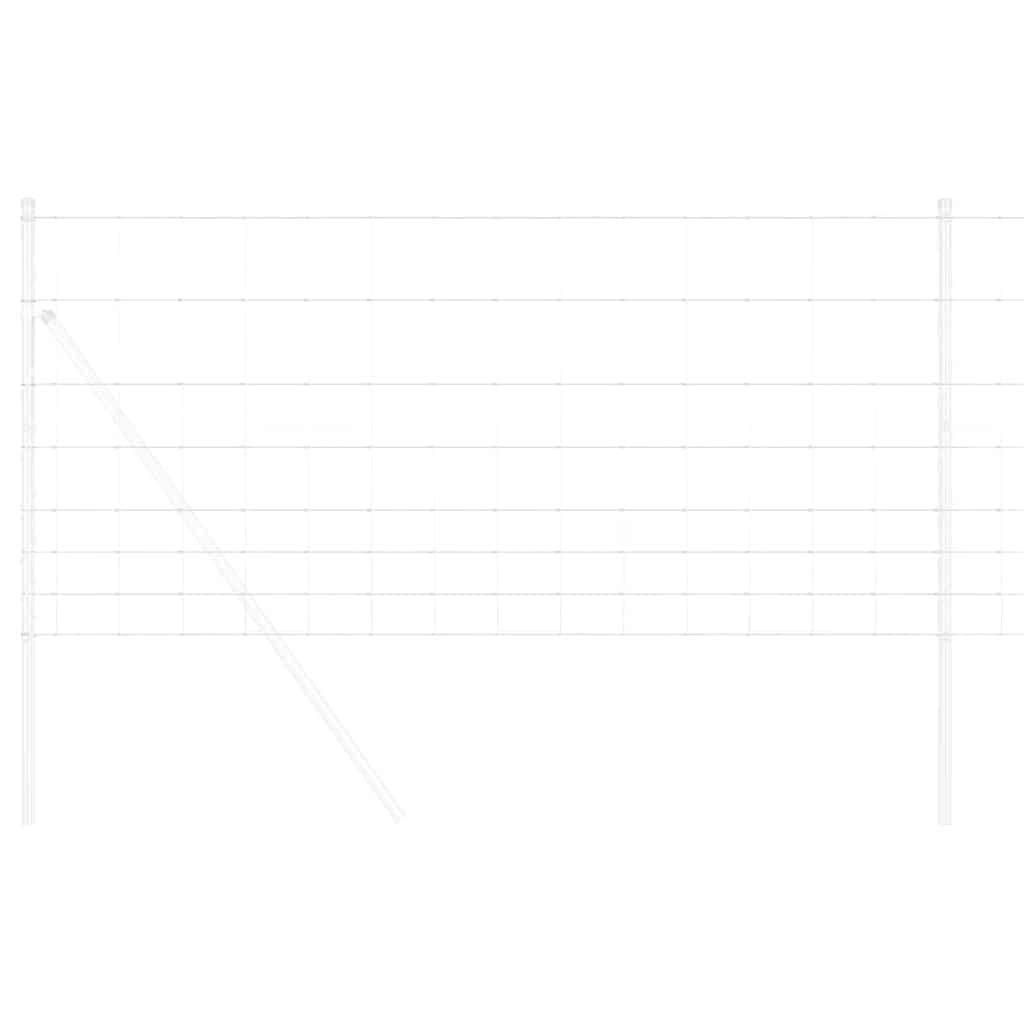 Field Fence Silver 25 x 1 m Galvanised steel
