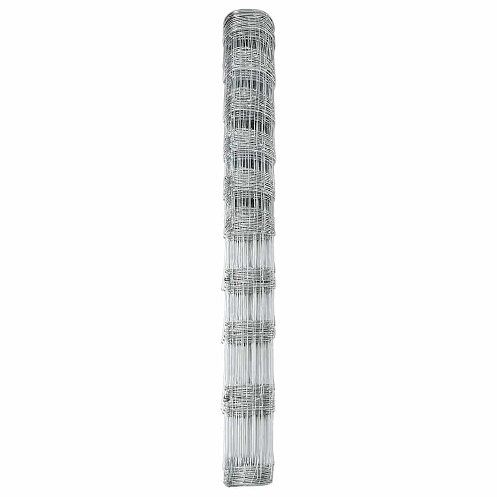 Field Fence Silver 25 x 1.2 m Galvanised steel