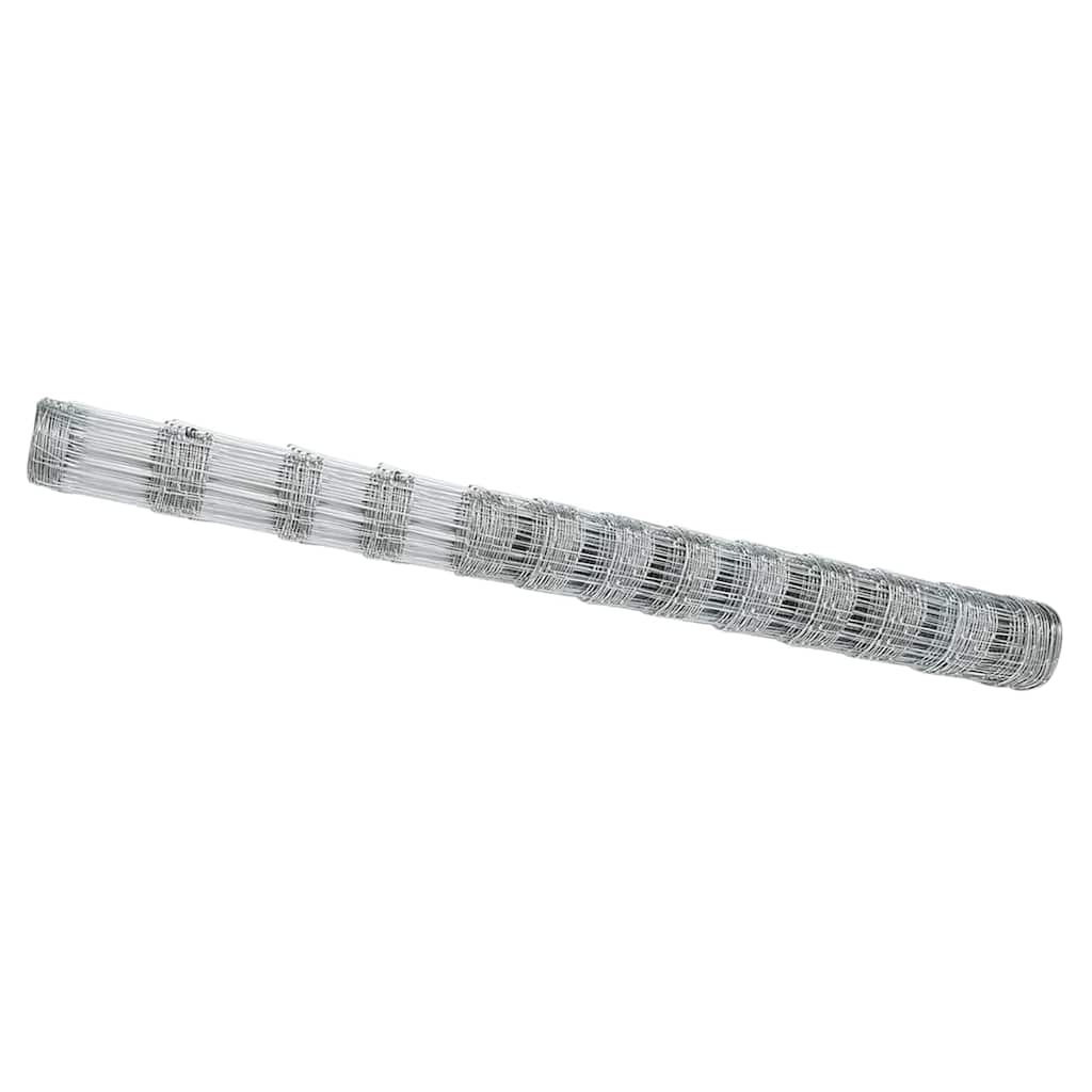 Field Fence Silver 25 x 1.5 m Galvanised steel