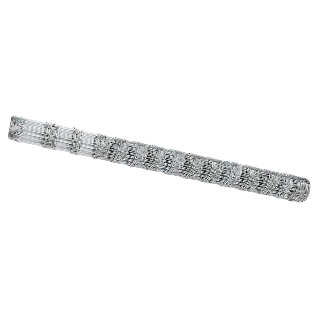 Field Fence Silver 25 x 1.6 m Galvanised steel
