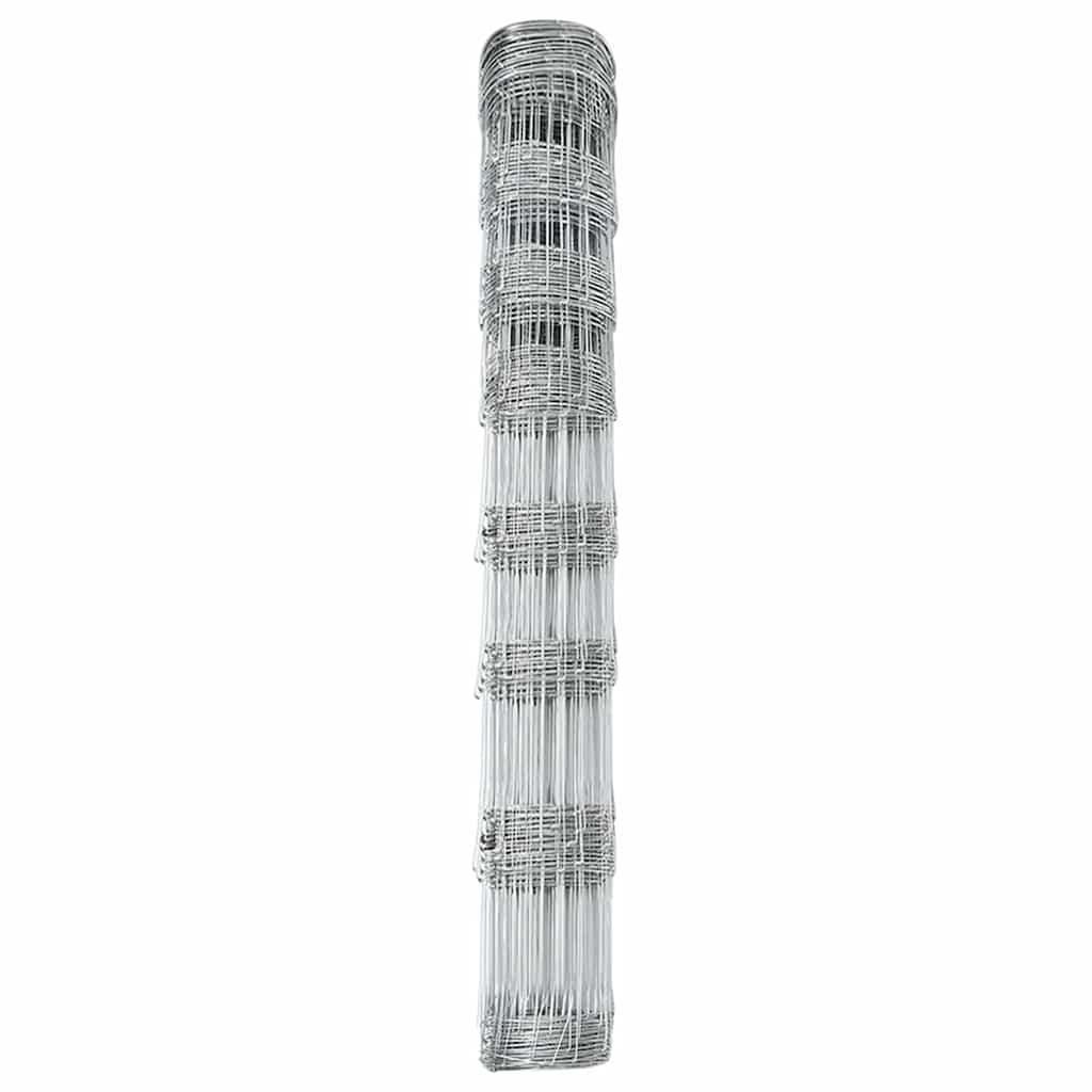 Field Fence Silver 50 x 1 m Galvanised steel
