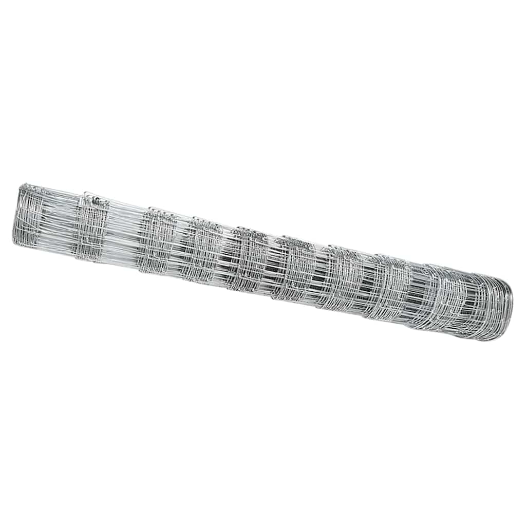 Field Fence Silver 50 x 1 m Galvanised steel