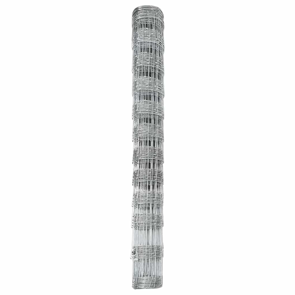 Field Fence Silver 50 x 1.2 m Galvanised steel