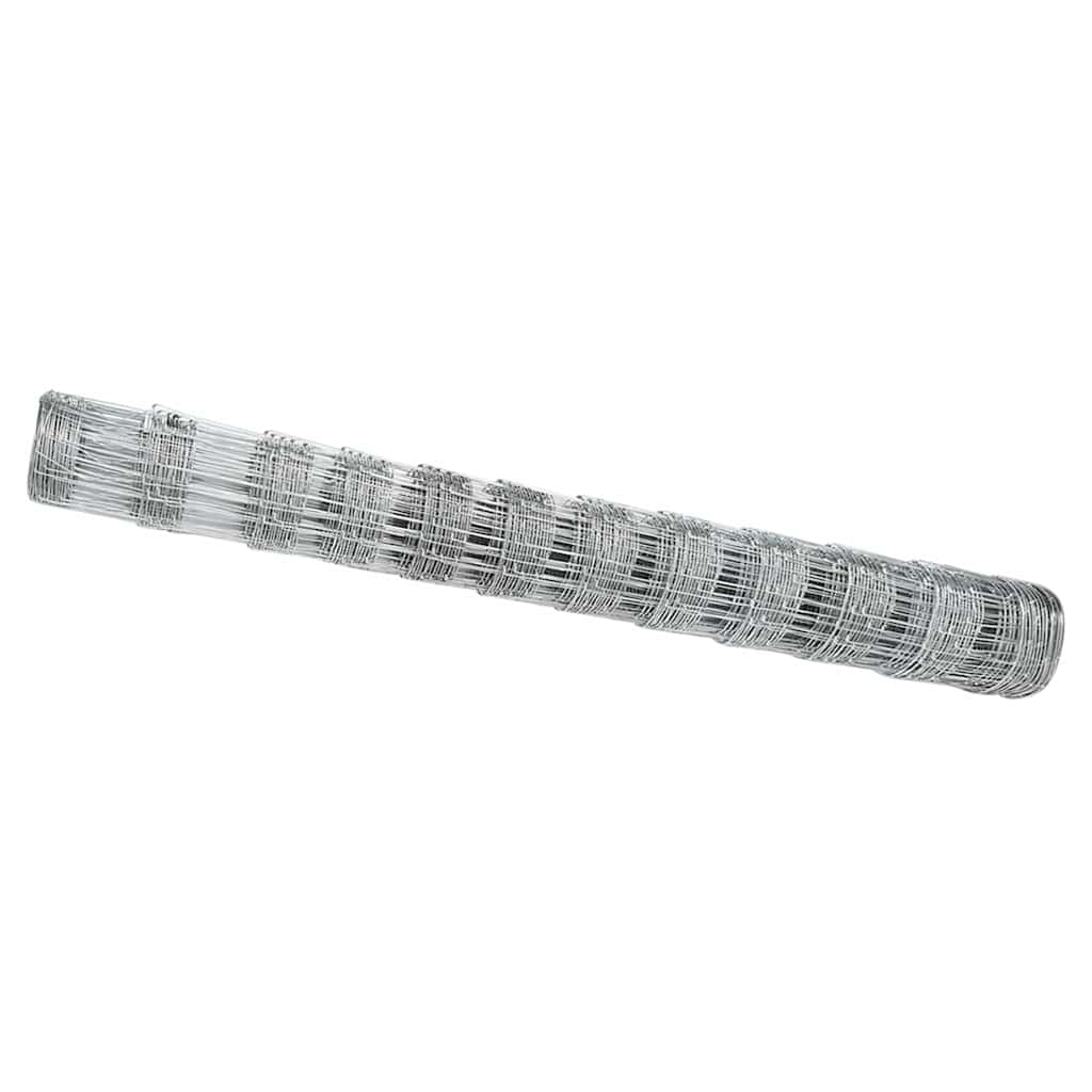 Field Fence Silver 50 x 1.2 m Galvanised steel
