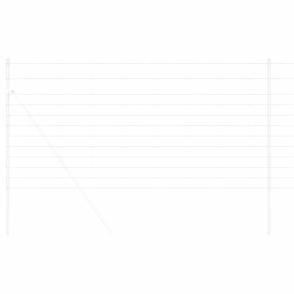 Field Fence Silver 50 x 1.2 m Galvanised steel