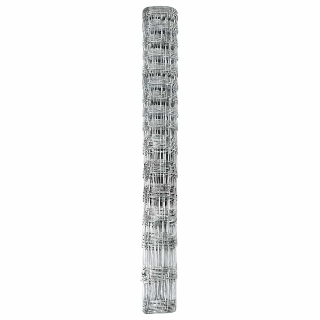 Field Fence Silver 50 x 1.2 m Galvanised steel