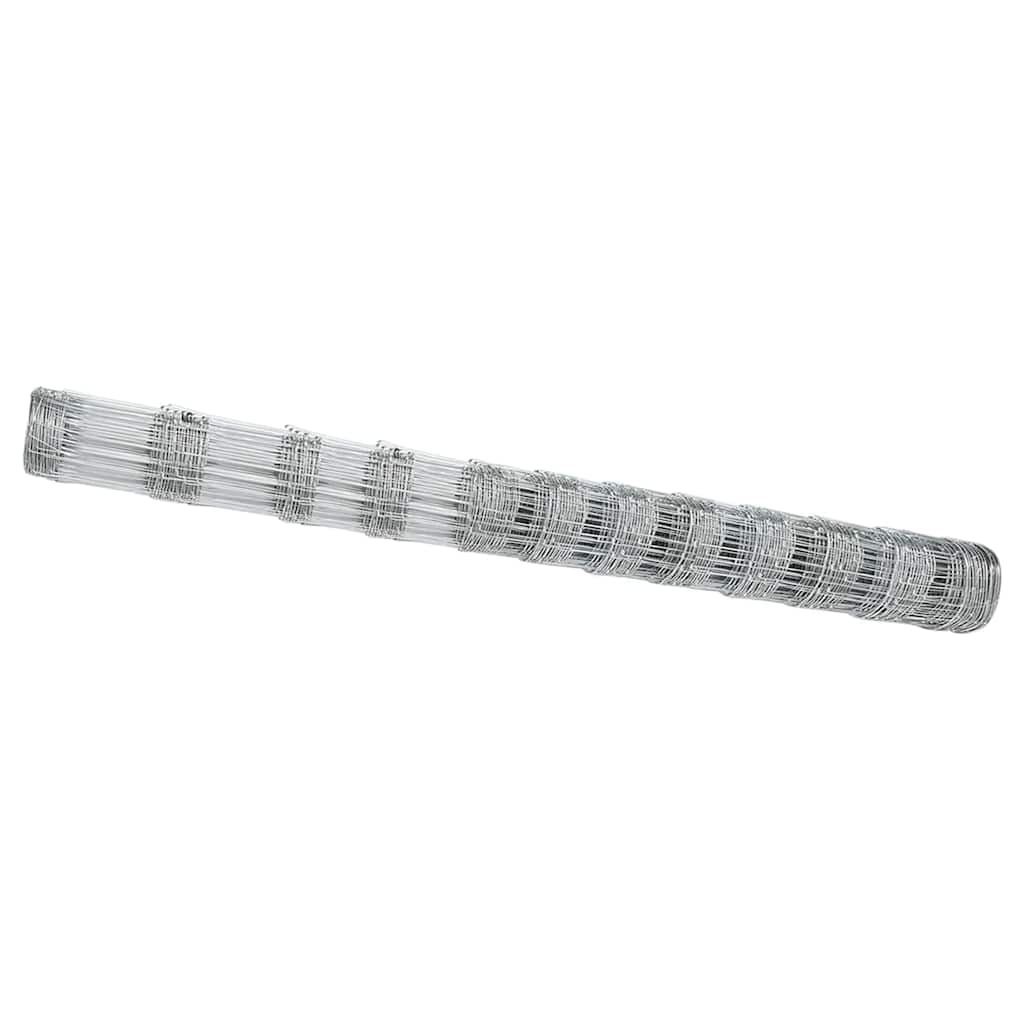Field Fence Silver 50 x 1.4 m Galvanised steel