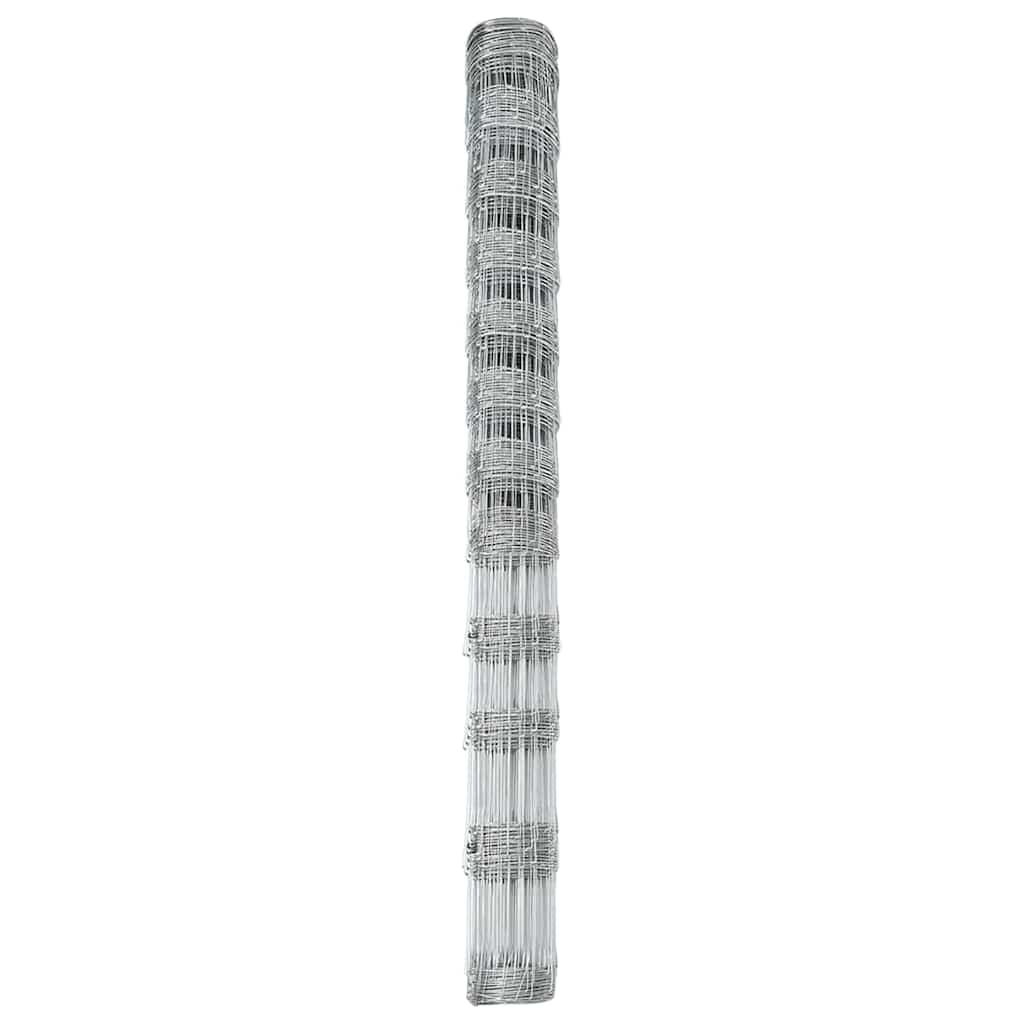 Field Fence Silver 50 x 1.4 m Galvanised steel