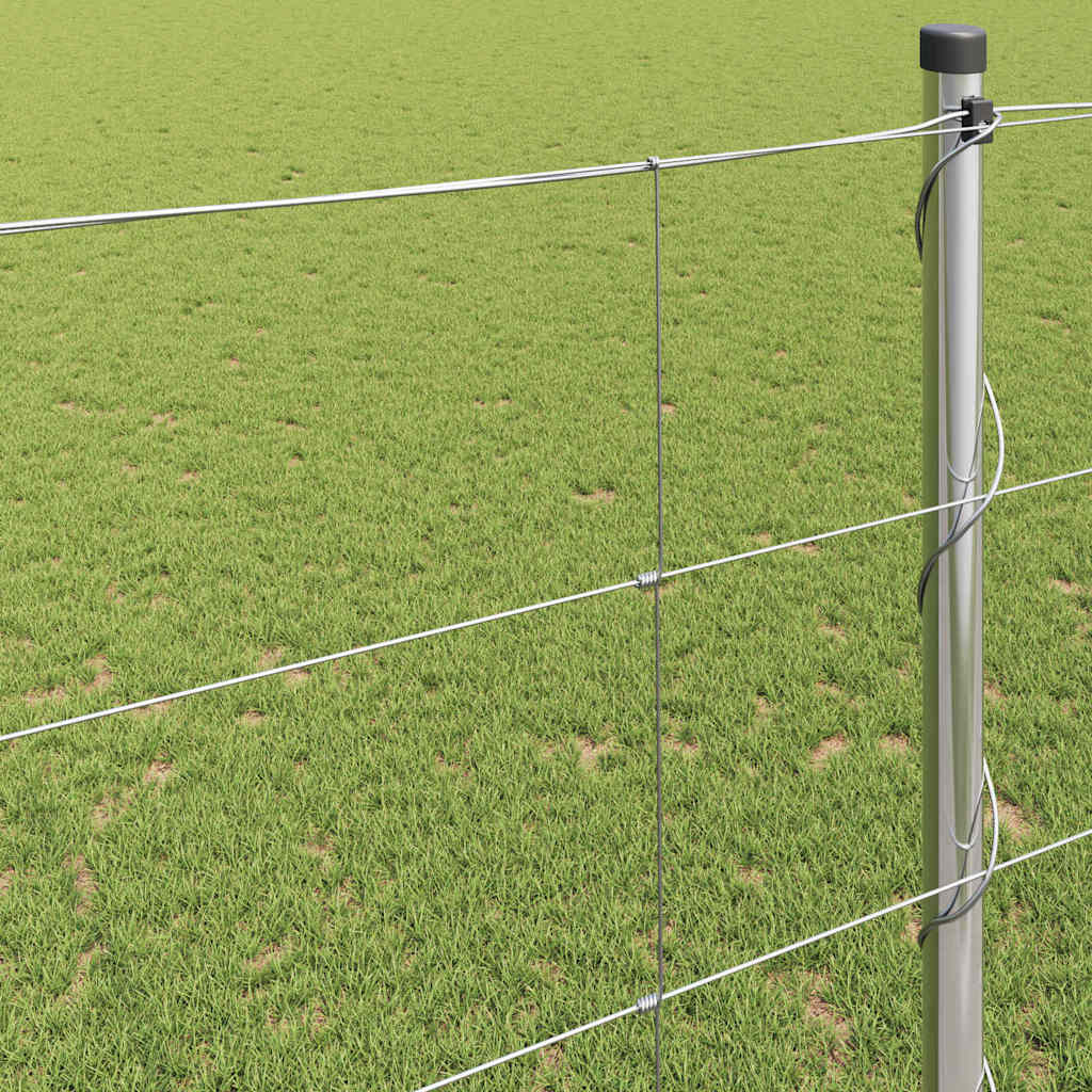 Field Fence Silver 50 x 1.4 m Galvanised steel