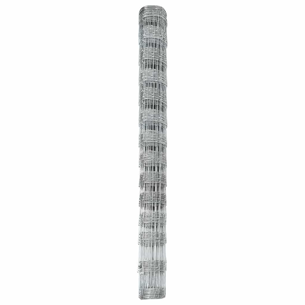Field Fence Silver 50 x 1.4 m Galvanised steel