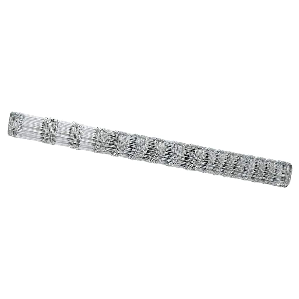 Field Fence Silver 50 x 1.5 m Galvanised steel