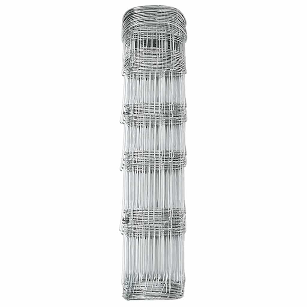 Field Fence Silver 100 x 0.8 m Galvanised steel