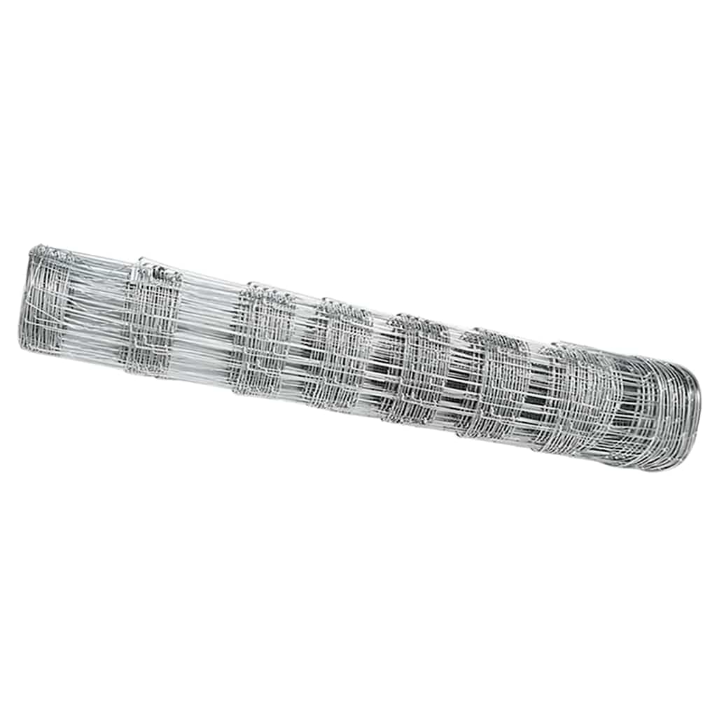 Field Fence Silver 100 x 0.8 m Galvanised steel
