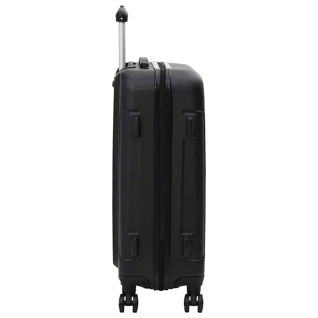 Suitcase Set 3 pcs Black 50 x 31 x 78 cm ABS Plastic and Steel
