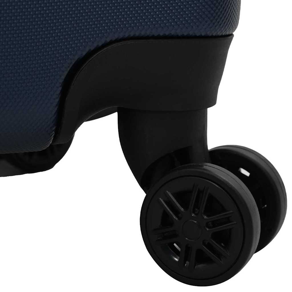 Suitcase Set with Lock 3 pcs Dark blue 50 x 31 x 78 cm