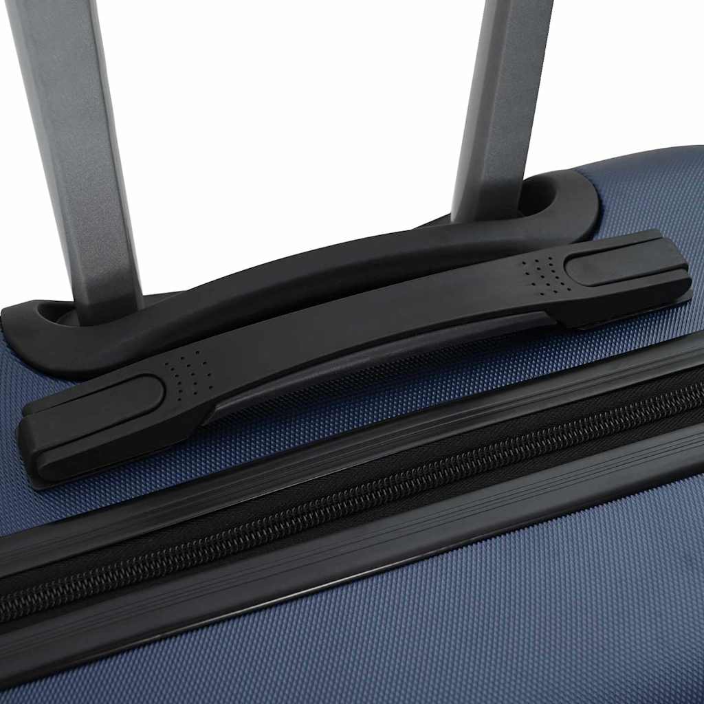 Suitcase Set with Lock 3 pcs Dark blue 50 x 31 x 78 cm
