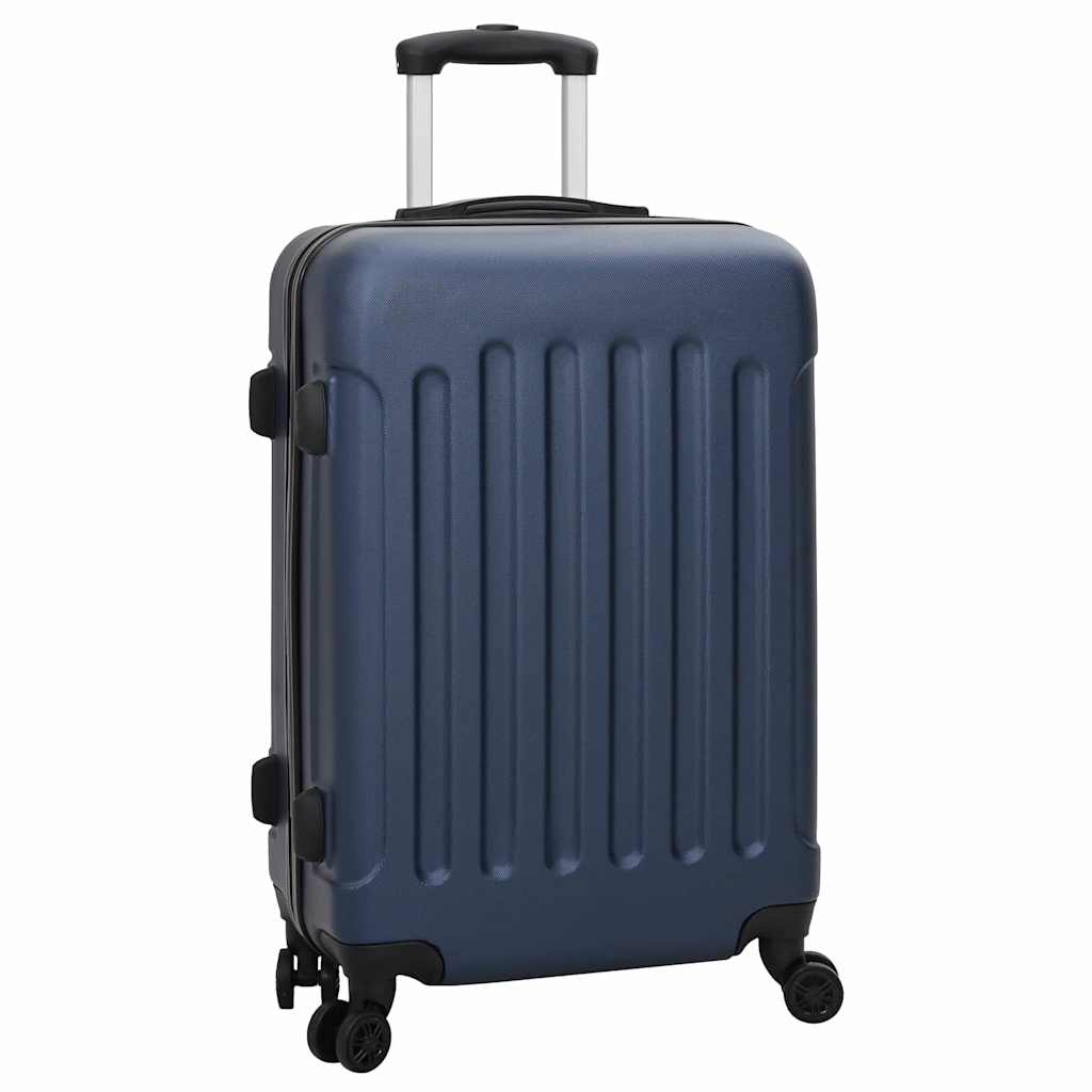 Suitcase Set with Lock 3 pcs Dark blue 50 x 31 x 78 cm