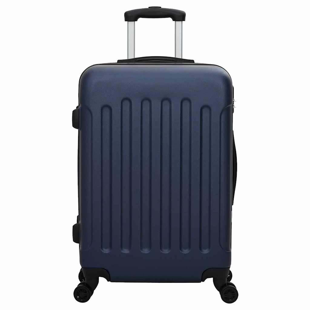 Suitcase Set with Lock 3 pcs Dark blue 50 x 31 x 78 cm