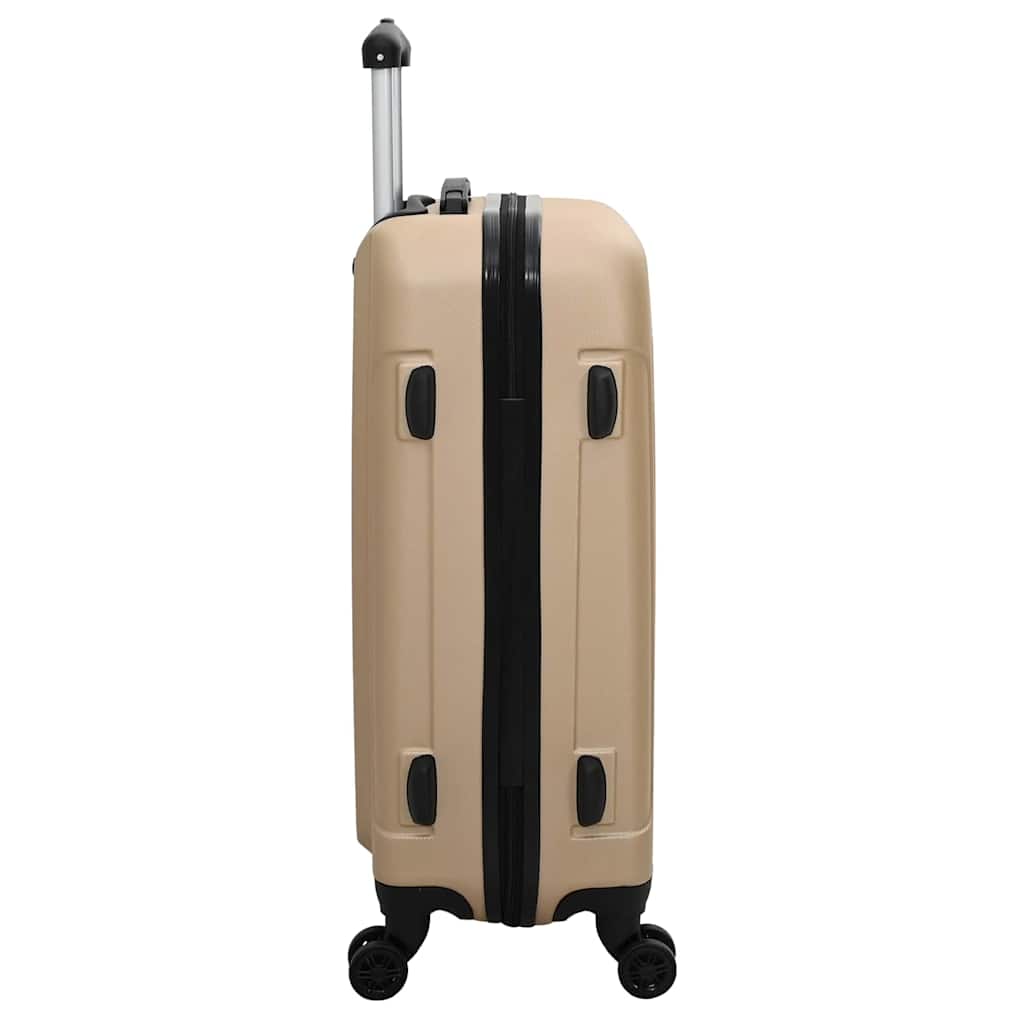 Suitcase Set with Lock 3 pcs Champagne 50 x 31 x 78 cm