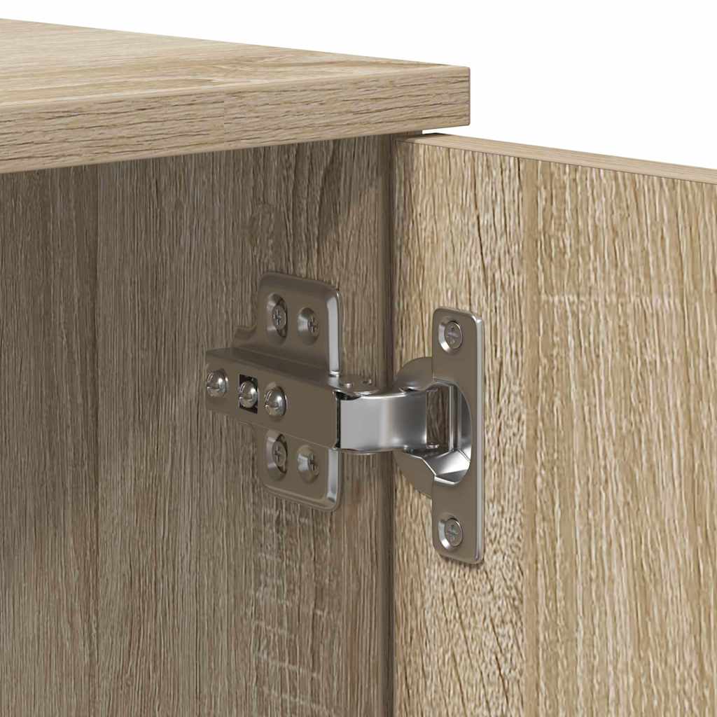 Bed Frame with Drawer Sonoma Oak 90 x 200 cm Engineered Wood