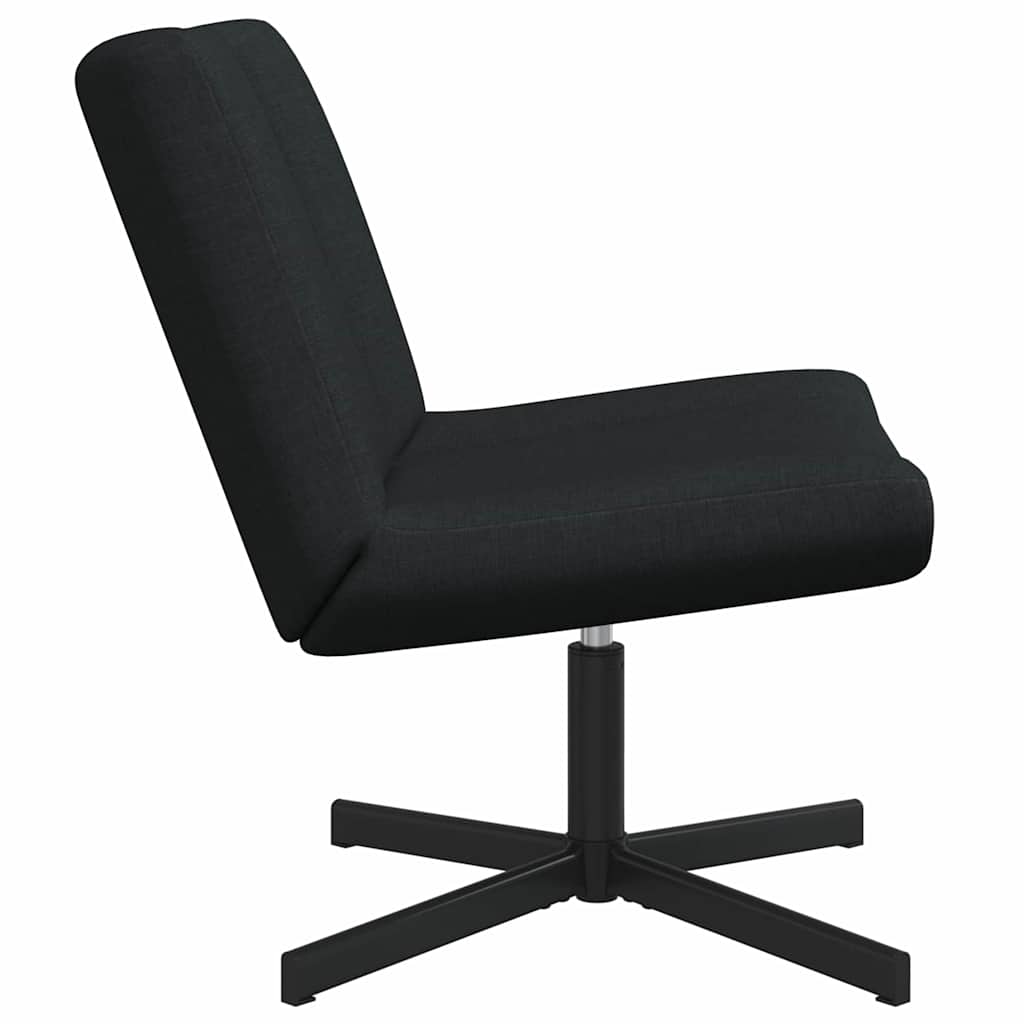 Swivel Chair Black 63 x 75 x 76 cm Fabric