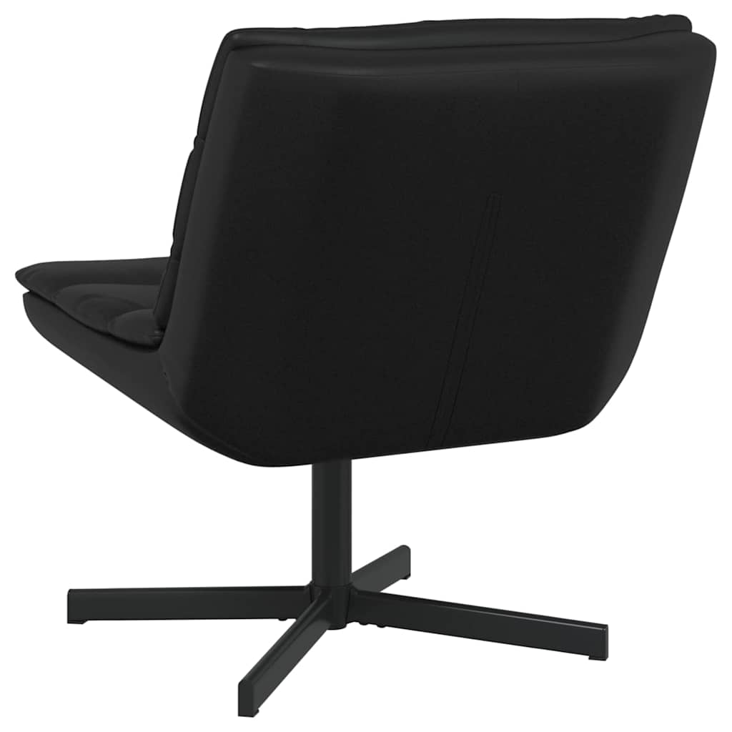 Swivel Chair Black 63 x 75 x 76 cm PU