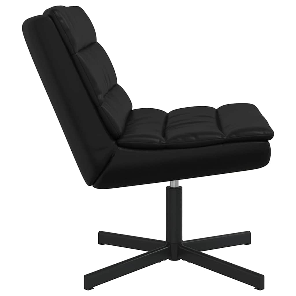 Swivel Chair Black 63 x 75 x 76 cm PU