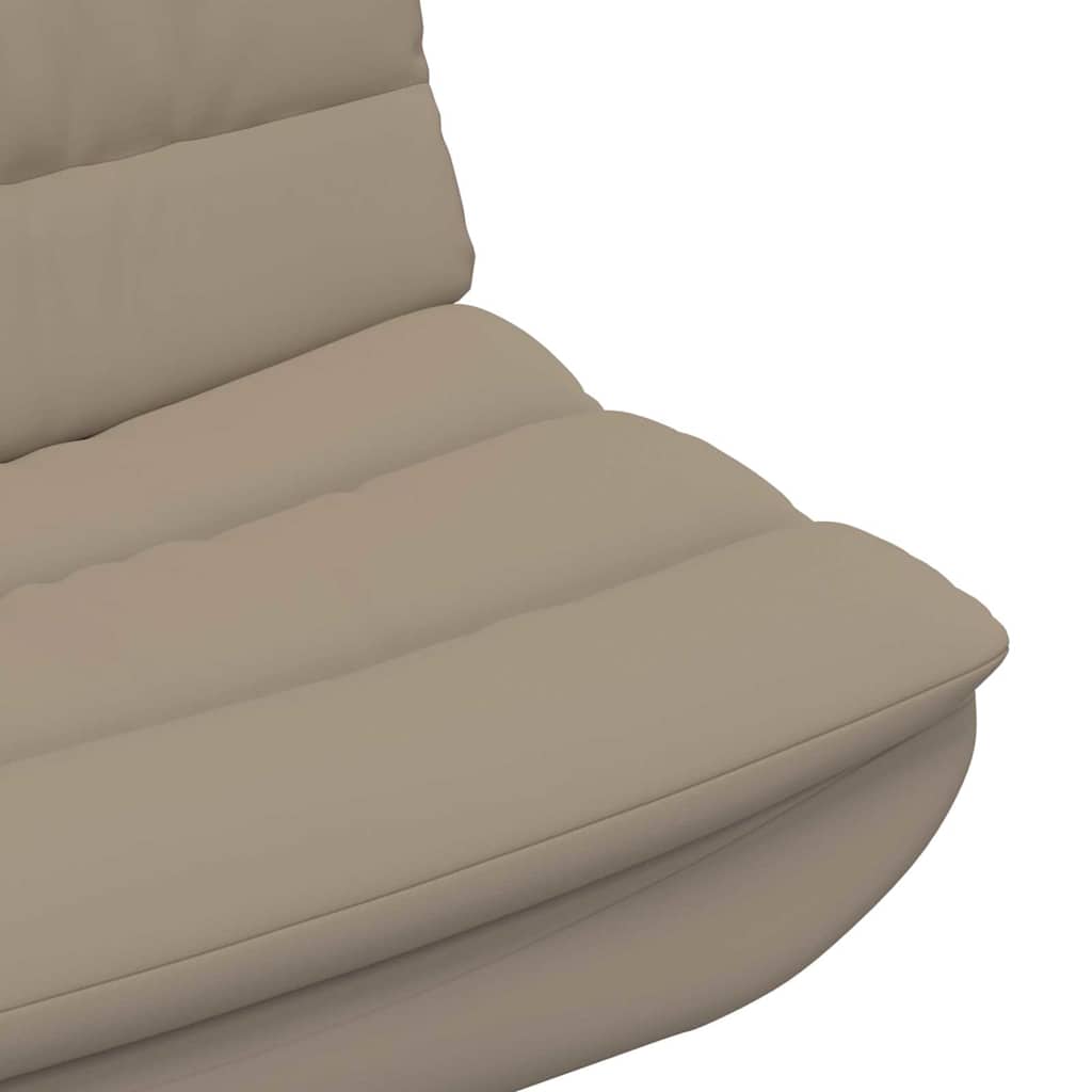 Swivel Chair Cappuccino 63 x 75 x 76 cm PU